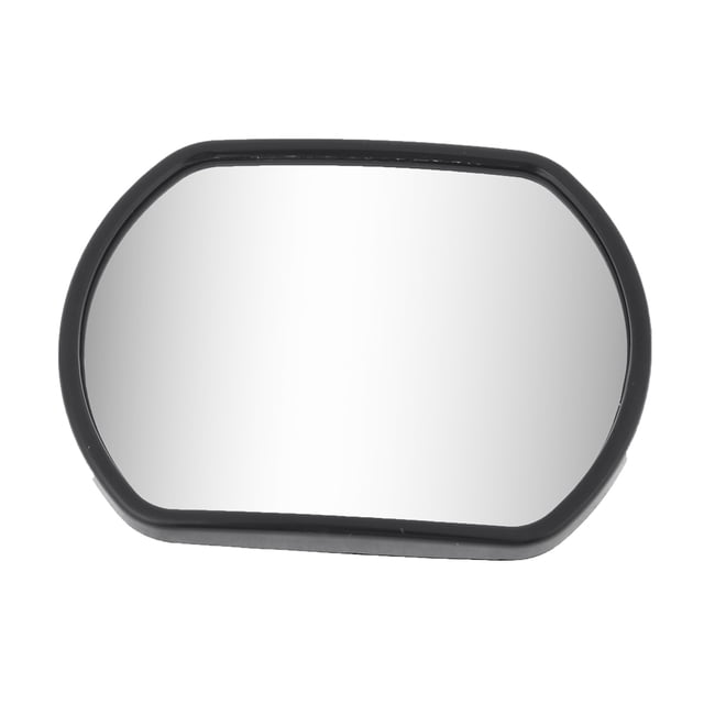 Marco Negro Convexo Espejo Retrovisor de Ángulo Muerto de Coche 14cm