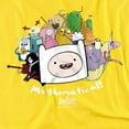 thumbnail image 2 of Adventure Time Mathematical Women's T Shirt, Yellow, X-Large, 2 of 6