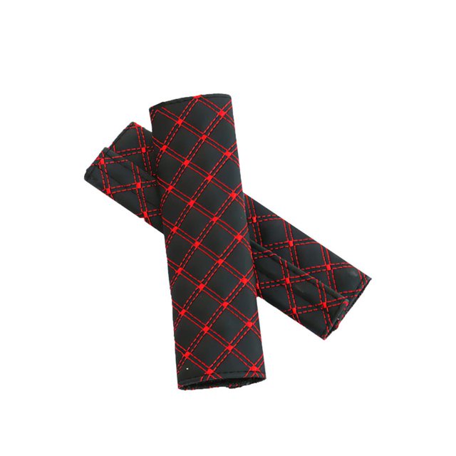 De Hombreras Para Cinturón De Seguridad De Coche, Conjunto Decorativo Antidesgaste, Funda De Cinturón De Seguridad Extendida Y Antiestrangulación Para Interior De Coche De Mujer,De 2 Uds Yuarrent VI009555-01