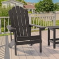 thumbnail image 3 of ACEGOSES 1 Peak HIPS Adirondack Outdoor Chairs Weather Resistant for Patio Garden, Backyard, Patio and Indoors,Brown, 3 of 9