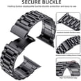 thumbnail image 2 of Comvin Metal Fits For Apple Watch Bands 46mm 45mm 49mm 42mm 44mm for Men Women, Stainless Steel Straps Compatible With iWatch Ultra Series 11 10 9 8 7 6 5 4 3 SE, 2 of 5