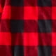 thumbnail image 3 of Pijama de polar con cuello de muesca para hombre - Rojo grande, 3 of 7