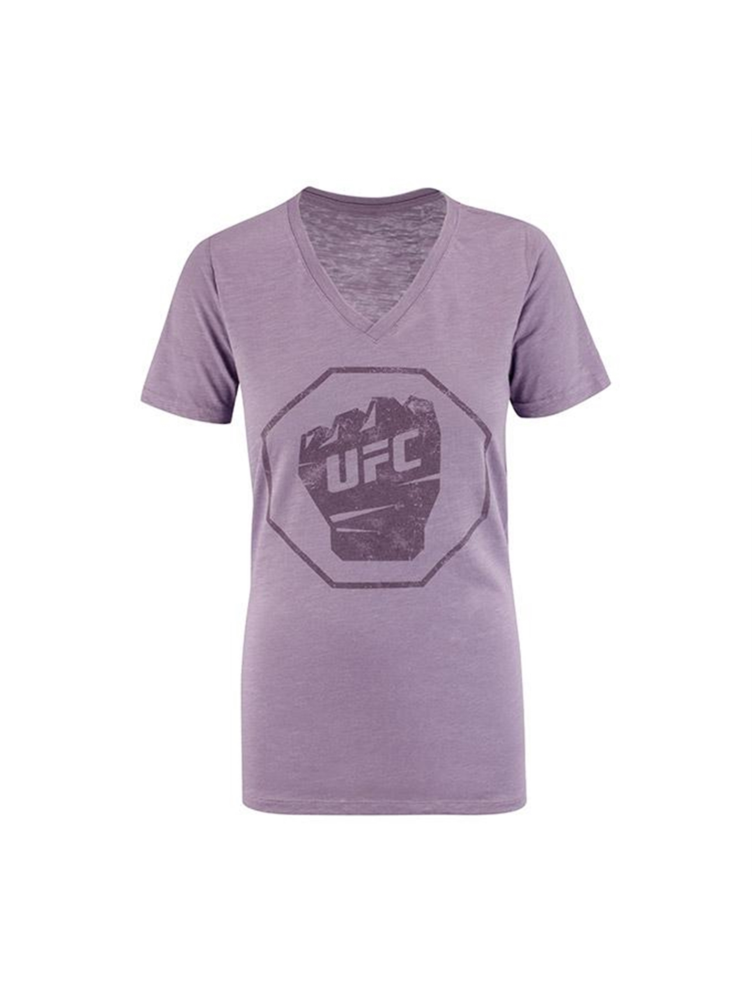 UFC Womens Distressed Logo Graphic T 