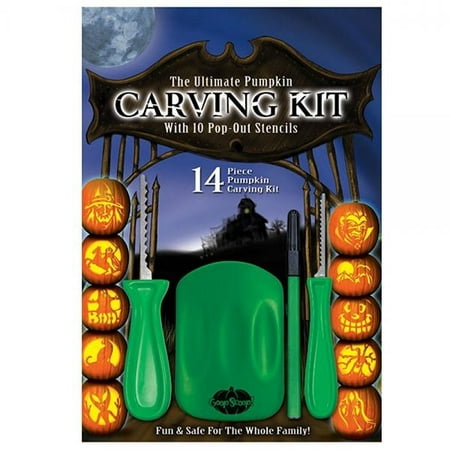 The Ultimate Pumpkin Carving Kit with 10 Pop-Out