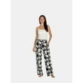 Peanuts Women’s Snoopy Print Velour Sleep Pants, Sizes XS3X