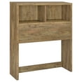 thumbnail image 3 of Coaster Westpark Ensemble de Chambre Simple en Bois 3 Pcs Tête de Lit Bibliothèque Brun, 3 of 20