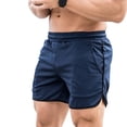 thumbnail image 1 of Pantalones cortos deportivos Hombres Pantalones cortos de fitness Secado rápido Gimnasio Pantalones cortos de playa Descanso de verano Entrenamiento deportivo Running Pantalones cortos con bolsillos, 1 of 7