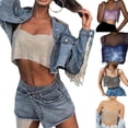 thumbnail image 4 of SAYOO Blusa de verano sin mangas para mujeres SAYOO  moda, 4 of 4