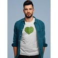 thumbnail image 2 of Cactus Heart T-Shirt Men -Engin Selcuk Designs, Male 4X-Large, 2 of 4