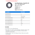 thumbnail image 2 of Front Wheel Bearing - Compatible with 2012 - 2019 Toyota Prius C 2013 2014 2015 2016 2017 2018, 2 of 2