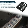 thumbnail image 3 of Cubierta de Adhesivo para el Interruptor de Elevación de la Ventana Delantera para Ford F-150 2004-2008 para Lincoln Mark LT 2005-2008 2 Pcs, 3 of 6