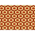 thumbnail image 1 of Ahgly Company Tapis Rectangulaire Rouge Lavable en Machine, 2 Pieds x 3 Pieds, 1 of 7