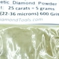 thumbnail image 4 of TechDiamondTools Diamond Powder 600 Grit 22-36 Microns -25ct,= 5 Grams, 4 of 5