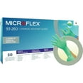 thumbnail image 4 of Ansell 93-260 MicroFlex Powder-Free Chemical Resistant Nitrile Gloves - Size 8 - M - Box of 50, 4 of 5