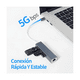 thumbnail image 3 of Adaptador USB C a Ethernet RJ45 LAN Plug & Play para Macbook Pro Malubero Gris, 3 of 5