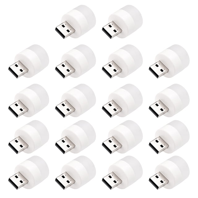 18pcs USB Light Mini USB Atmosphere Lamp Illumination Light Vehicle Light Supply