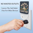 thumbnail image 3 of Easter LED Square Night Lights - Modern Design, Energy Efficient Indoor Lighting for Bedrooms, Bathrooms, and Hallways - 200 Characters, 3 of 6