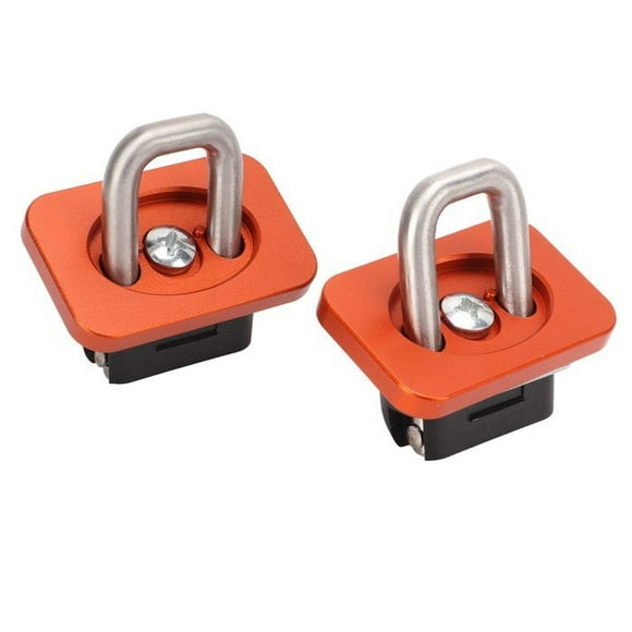 Ancrages de Lit de Camion 35° Anneau de Taureau en Acier Inoxydable Rétractable de Remplacement pour Chevy Silverado Colorado