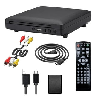 猫*郎様 Blu-ray Disc Player EVP-203 Didar Compact Mini Blu Ray DVD Player, 1080P Play All DVDs