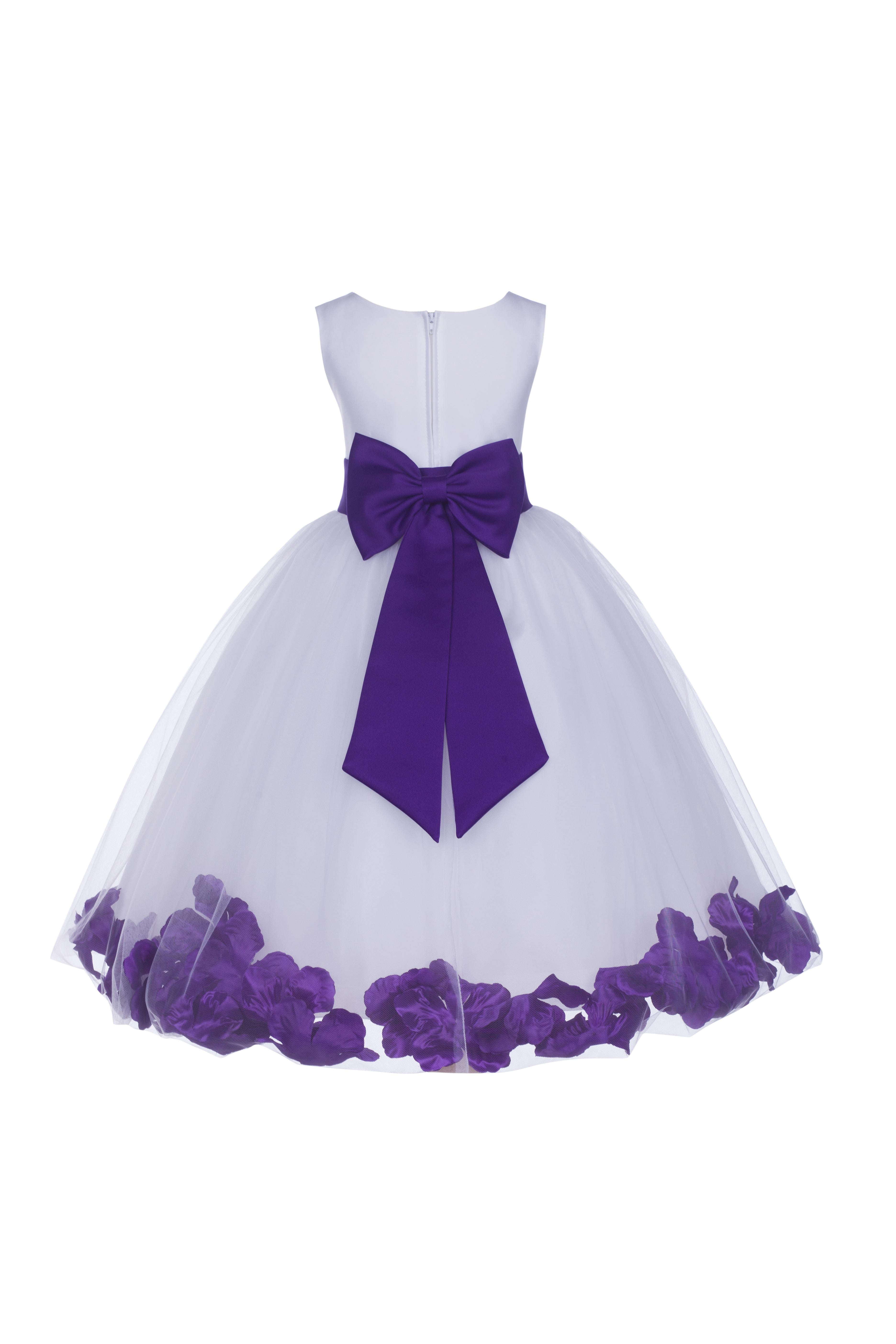 purple baby dresses for wedding