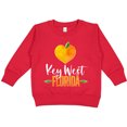 thumbnail image 2 of Inktastic Key West Florida Orange in Heart Toddler Sweatshirt, 2 of 4