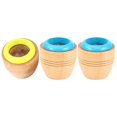 thumbnail image 1 of Juego de 3 caleidoscopios de madera ZHCH para niños color amarillo y azul, 1 of 2