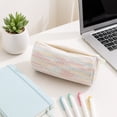 thumbnail image 7 of TACILIP Stationery Supplies, 1PC Colorful Pencil Pouch Makeup Brush Bags ForTeenagers Home Office Orginazer, Student Gifts, 7 of 7