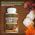 thumbnail image 4 of Parker Naturals Mushroom Complex with Lion’s Mane, Cordyceps and Reishi for Focus, Brain Health and Immunity Support, 90 Capsules, 4 of 8