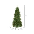 thumbnail image 3 of Vickerman 7.5' Camdon Fir Slim Artificial Christmas Tree, Multi-colored Dura-lit Incandescent Lights, 3 of 5