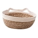 thumbnail image 4 of Cesta para cama de gato tejida a mano, alfombrilla para arañazos de gato, alfombrilla para mascotas, cama para perro de verano, duradera blanco M jinwen Cama tejida para gatos, 4 of 8