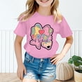 thumbnail image 2 of Gunia 100Th Day Of School Shirt Kids Boys Girls Graphic Short Sleeve Tee Back To School Soft Casual With Cute Print Round Neck Comfortable Daily Wear Tshirts Tops 1-13 Years, 2 of 4