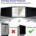 thumbnail image 4 of Magnetic Screen Protector , Removable Anti Spy Glare Privacy Filter Compatible with Apple iPad, 4 of 5
