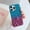 Blue Winered, variant on Compatible with iPhone 15 Pro Case Gradient Color Glitter Galaxy Women Girls, 3D Design High-Grade TPU and Hard PC Shockproof Unique Aesthetic Design Phone Soft Case, Black