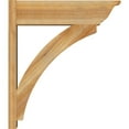 thumbnail image 3 of Ekena Millwork 8"W x 28"D x 32"H Thorton Rough Sawn Traditional Outlooker, Western Red Cedar, 3 of 4