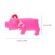 thumbnail image 2 of Squeaky Dog Chew Toy Pig Shape Toy Teeth Cleaning Toy Interactive Puppy Toy, 2 of 3