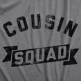 thumbnail image 2 of Womens Funny T Shirts Cousin Squad Family Reunion Novelty Tee for Ladies Womens Graphic Tees, 2 of 9