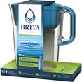 Brita Large 10 Cup Water Filter Pitcher with 1 Brita Elite Filter, Made
