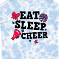 thumbnail image 4 of Inktastic Cheerleading Eat Sleep Cheer Girls Toddler T-Shirt, 4 of 5