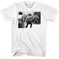 thumbnail image 1 of Bruce Lee Staff Fight White T-Shirt, 1 of 2