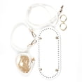 thumbnail image 3 of Bolso Making Kit Handles de fondo Correas de hombro Bolsa de repuesto Hecho a mano Suministros de reparación DIY Craft para principiantes Blanco 5 piezas Advancent AP004440-01, 3 of 7