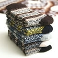 thumbnail image 5 of Women's Winter Wool Socks Warm Soft Full Cushion Crew Socks (5 Pairs), 5 of 8