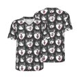 thumbnail image 6 of Rocae Husky for Breathable Men's Baseball T-Shirt Fashionable Casual Baseball Jersey, Moisture-wicking Sportswear Large, 6 of 9