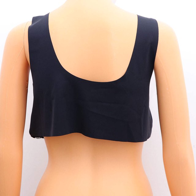ADDHAT Sin Sin Costuras Pieza Para Mujer Color Negro Máxima