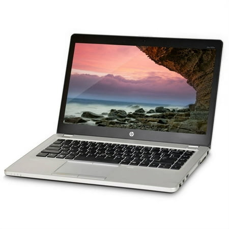 Restored HP EliteBook Folio 9470M 14" Laptop, Windows 10 Home, Intel Core i5-3427U Processor, 8GB RAM, 256GB SSD (Refurbished)