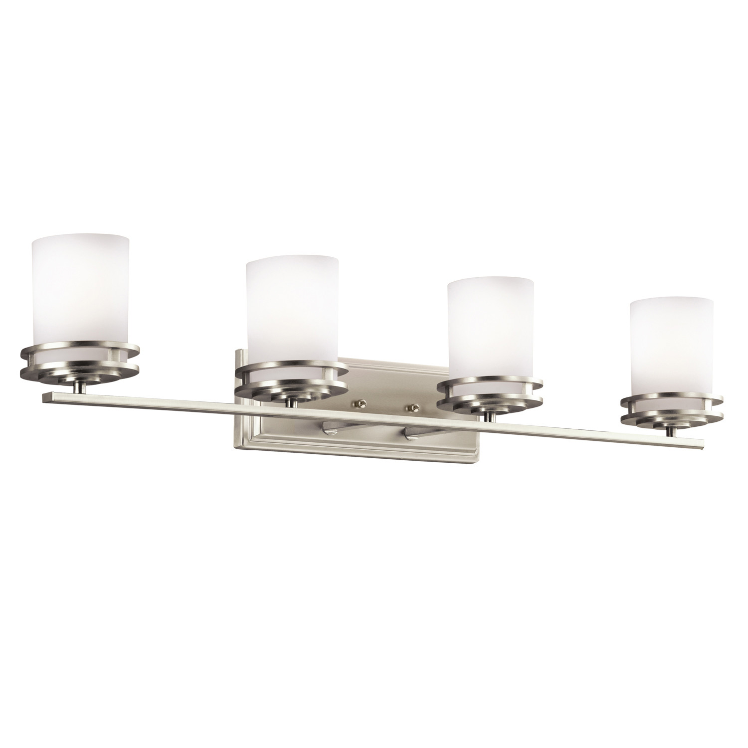 Kichler 5079 Hendrik 4 Light 34 Wide Vanity Light Bathroom Fixture Walmart Com Walmart Com