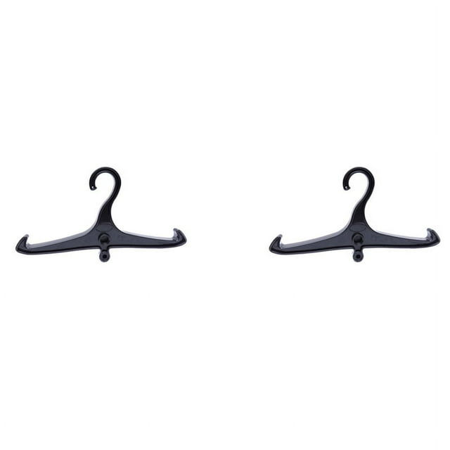 2X Scuba Diving Hanger Fast Drying Draining Snorkeling Surfing Gloves Accessories Dry Rack,Black