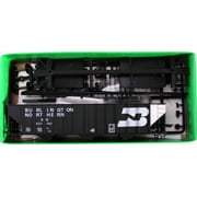 Bowser HO Scale Kit 100-Ton 3-Bay Hopper Burlington Northern/BN/White End