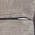 thumbnail image 7 of bokifol Modern Sectional Sofa Couch Floor Sofa for Bedroom,Living Room,Apartment and Small Space,Ottoman,Brown, 7 of 7