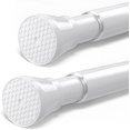 thumbnail image 1 of Tringle de Rideau de Douche à Tringle de Rideau de Douche Sans Perçage Tringle de Rideau à Tension Réglable pour Fenêtres Tringle à Rideau à Ressort à Pression pour Entrée Cuisine, 1 of 6