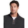 thumbnail image 4 of Frontier Threads Men's Quarter-Zip Cotton Sweater, 4 of 5